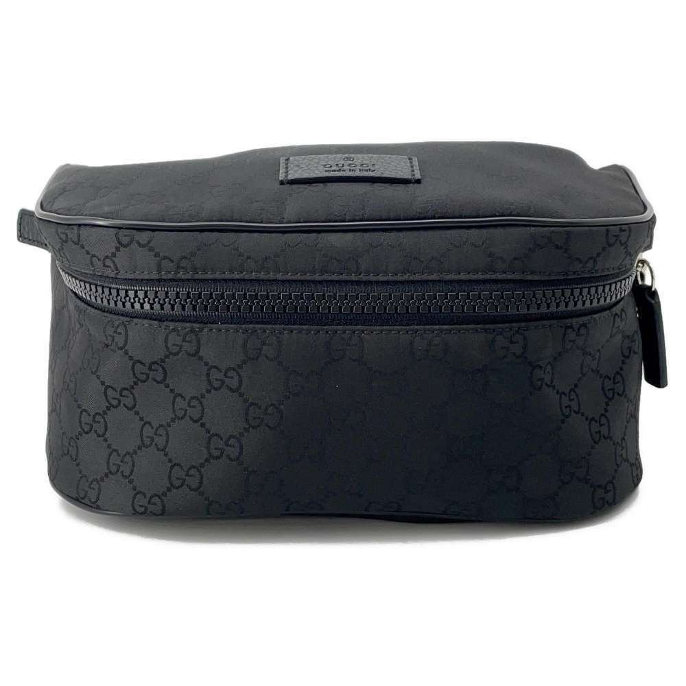 Gucci Black Bag GG Canvas Waist Nylon - Picture 2 of 7